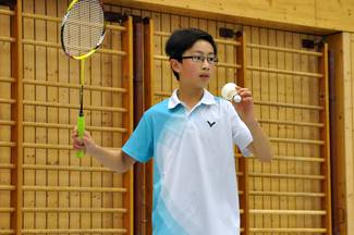 Spielte sich mit starker Leistung bis ins Viertelfinale vor: Owen Mao.